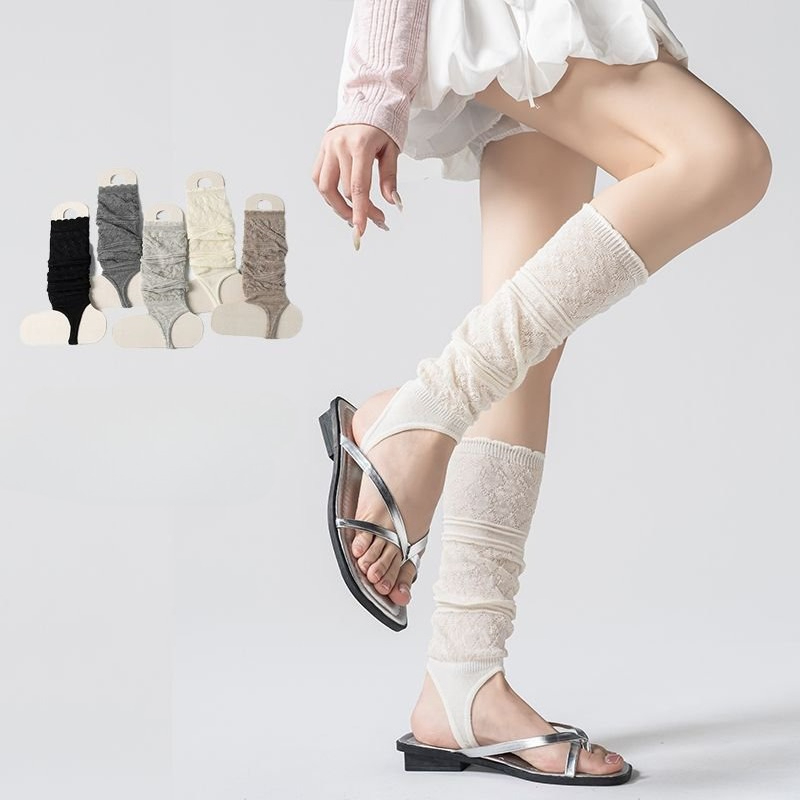 1 Pair Ins Aesthetic Retro Hol - Boot Sock Slouchy review and price