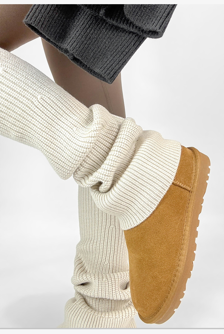 New Women's Leg Warmers Knitte - Boot Sock Slouchy review and price