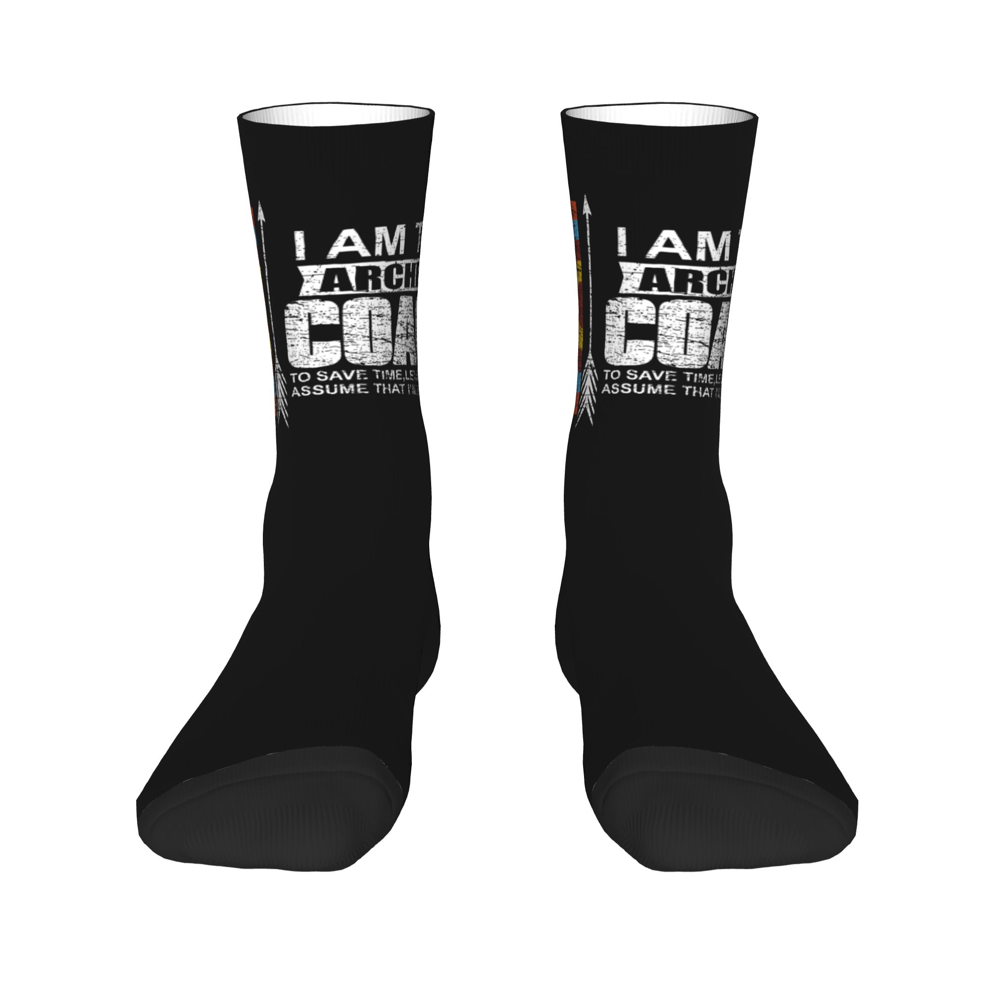 Custom Novelty Men's Archery L - Dress Sock Men review and price