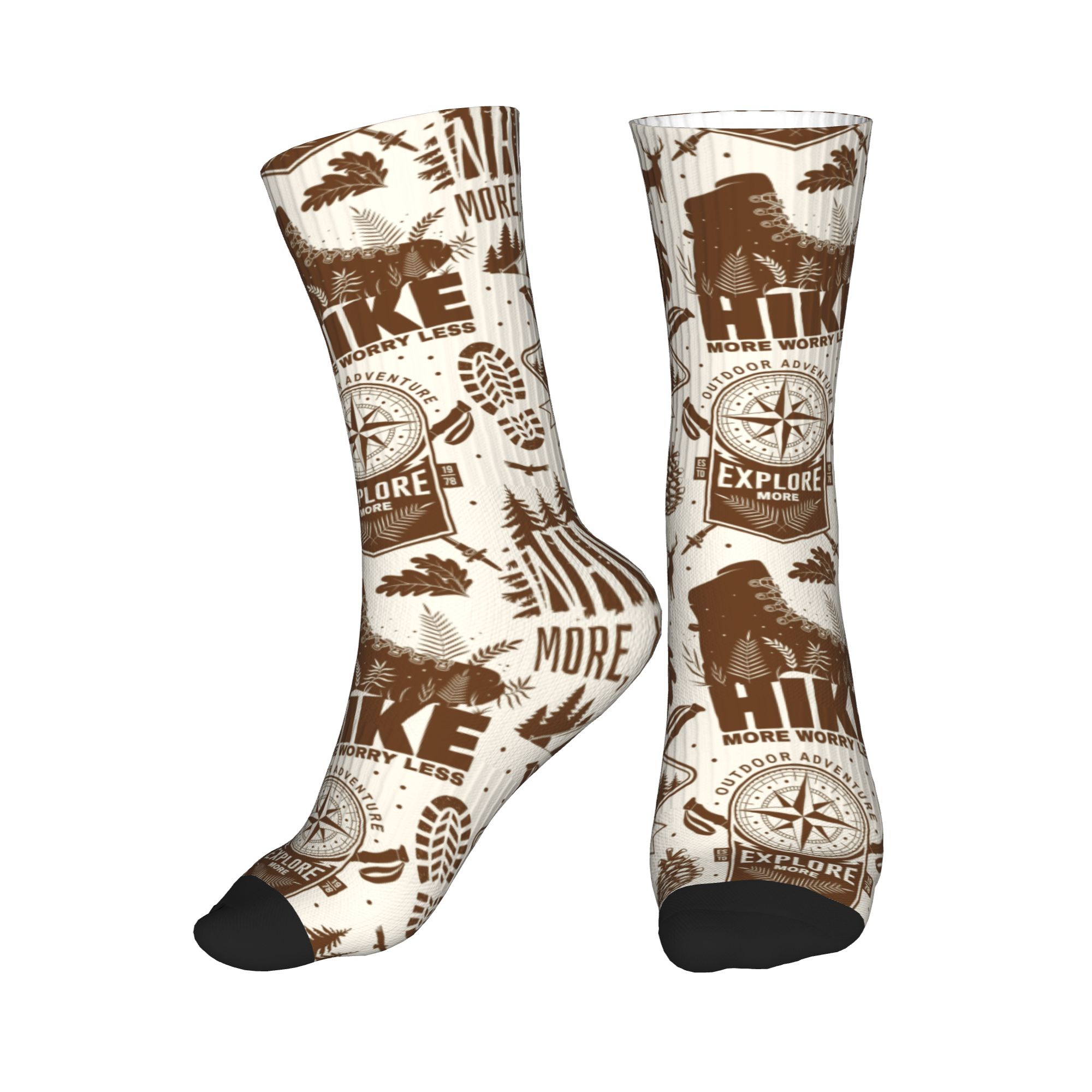 Cool Men's Vintage Brown Hike  - Dress Sock Men review and price