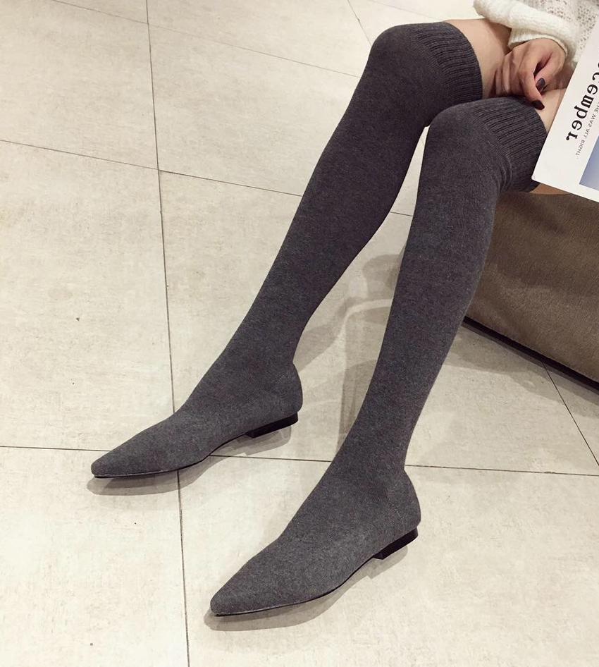 AIYKAZYSDL 2024 Autumn Kitten  - Boot Sock Slouchy review and price