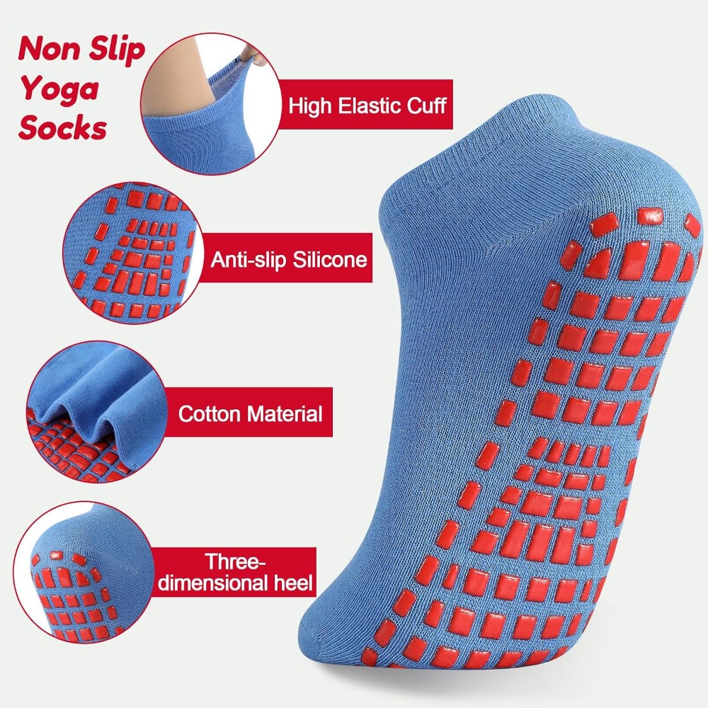 Non-Slip Yoga and Pilates Sock - Grip Sock Yoga review and price